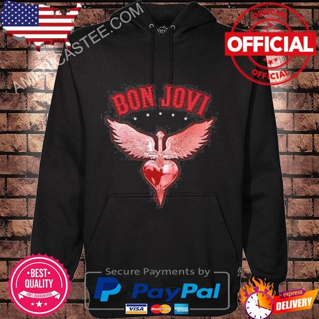 Bon Jovi Forever Red H&D Shirt
