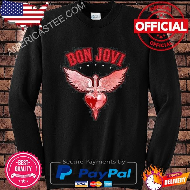 Bon Jovi Forever Red H&D Shirt