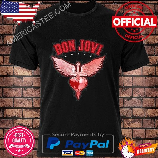 Bon Jovi Forever Red H&D Shirt
