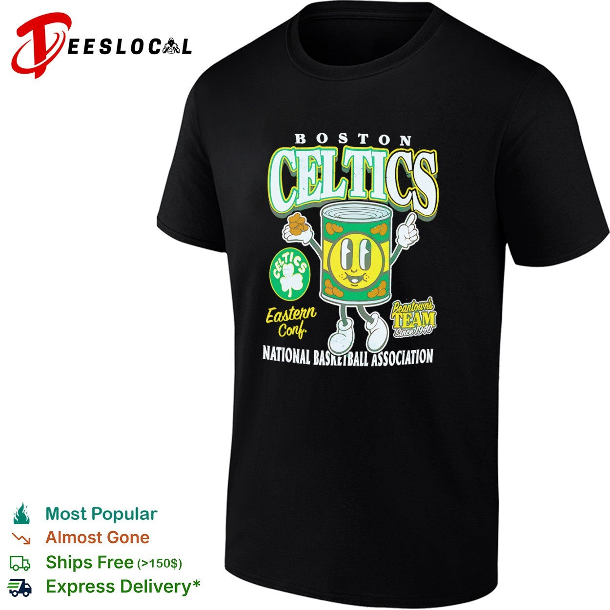 Boston Celtics Beantown Team Since 1946 Eastern Conf National Basketball Association shirt