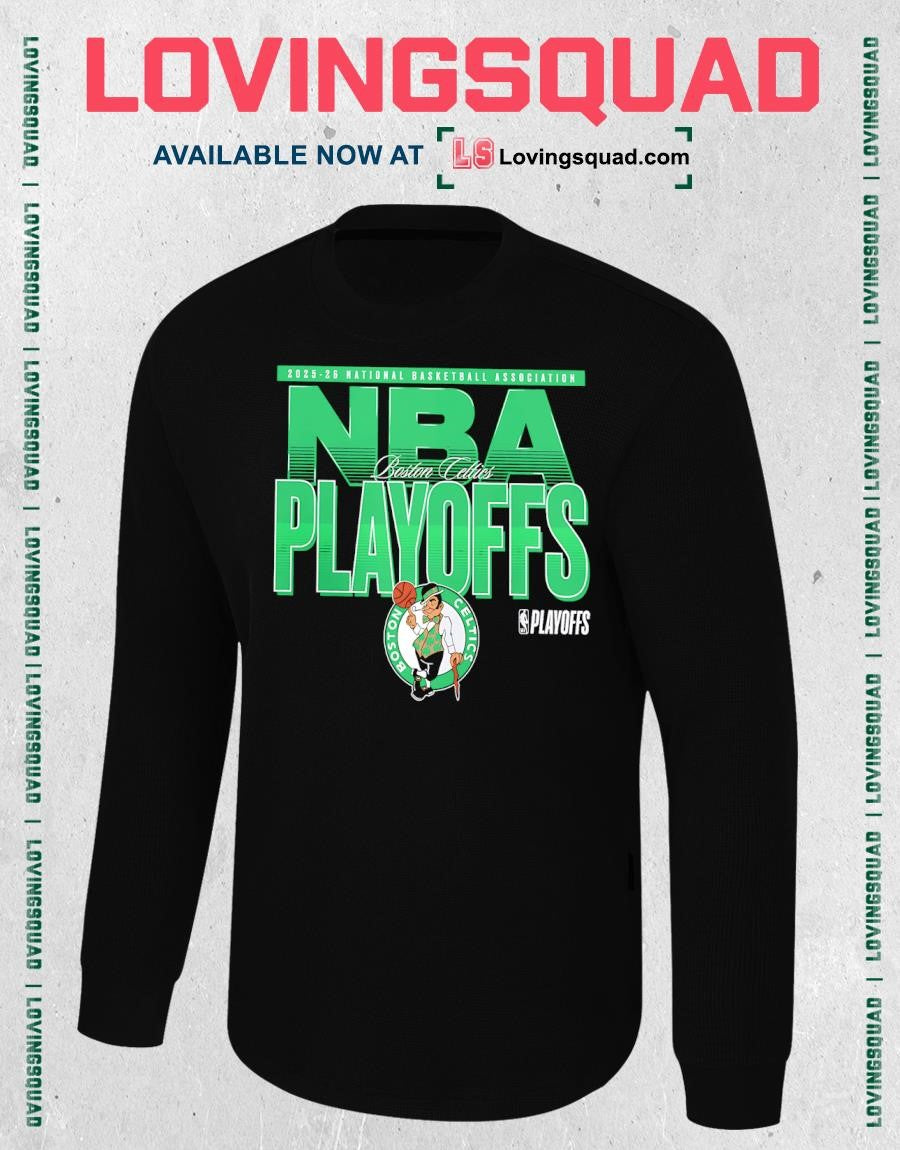 Boston Celtics basketball 2026 NBA Playoffs shirt
