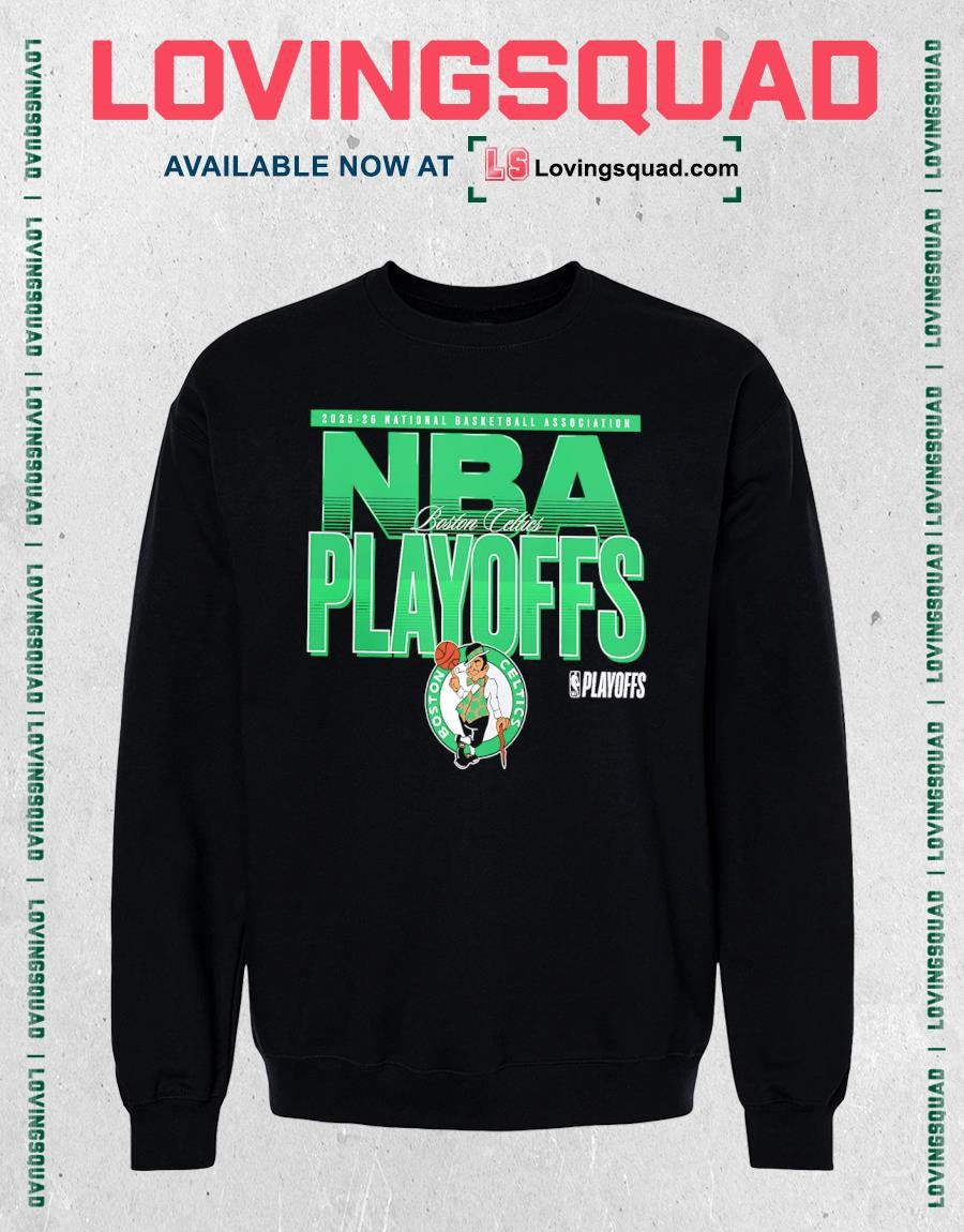 Boston Celtics basketball 2026 NBA Playoffs shirt
