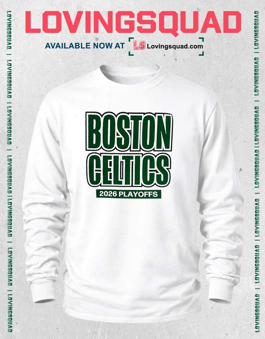 Boston Celtics basketball Playoffs 2026 shirt