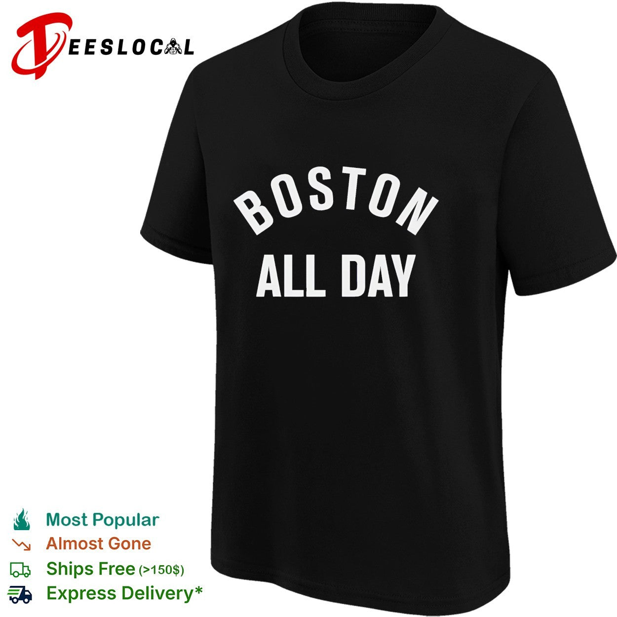 Boston Red Sox baseball all day shirt