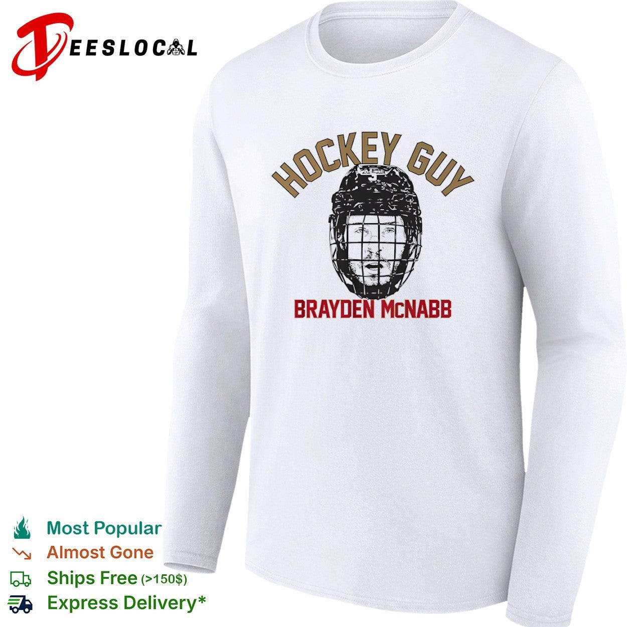 Brayden McNabb Vegas Golden Knights NHL Hockey shirt