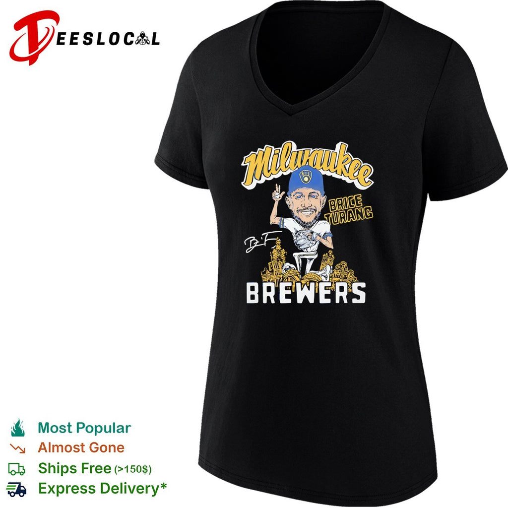 Brice Turang Milwaukee Brewers MLB shirt