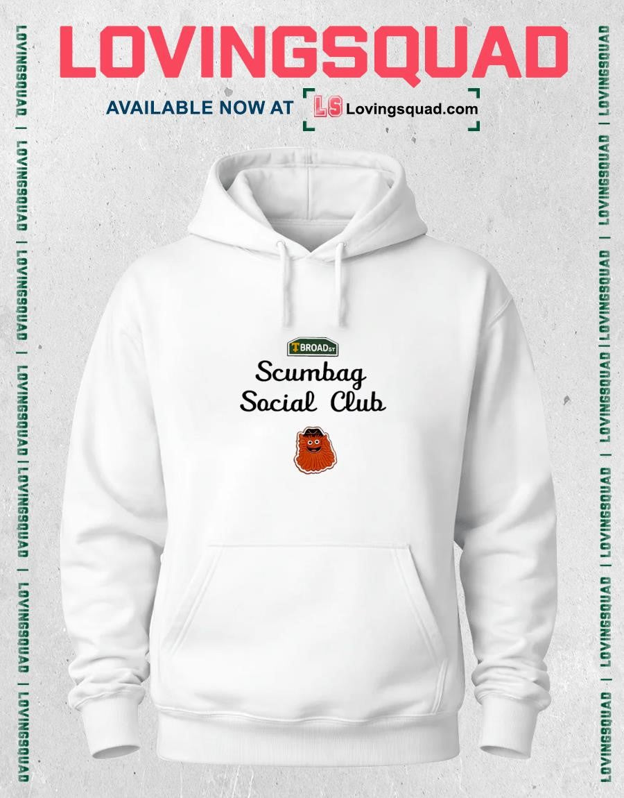 Broad Street Scumbag Social Club Flyer Shirt