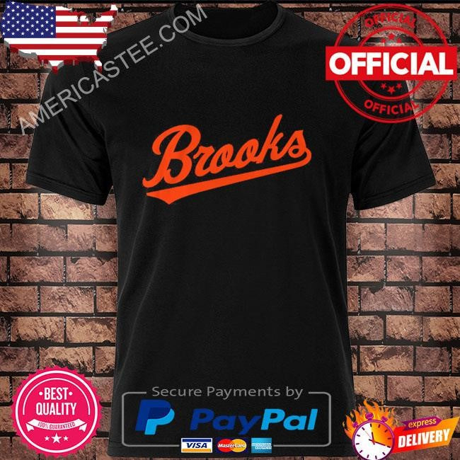Brooks robinson team name text shirt