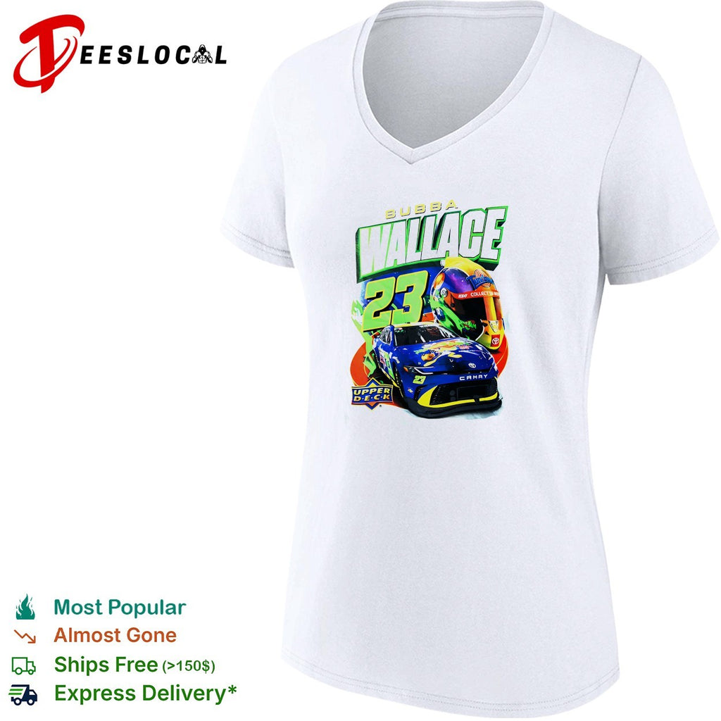 Bubba Wallace NASCAR number 23 Toyota Camry Upper Deck shirt