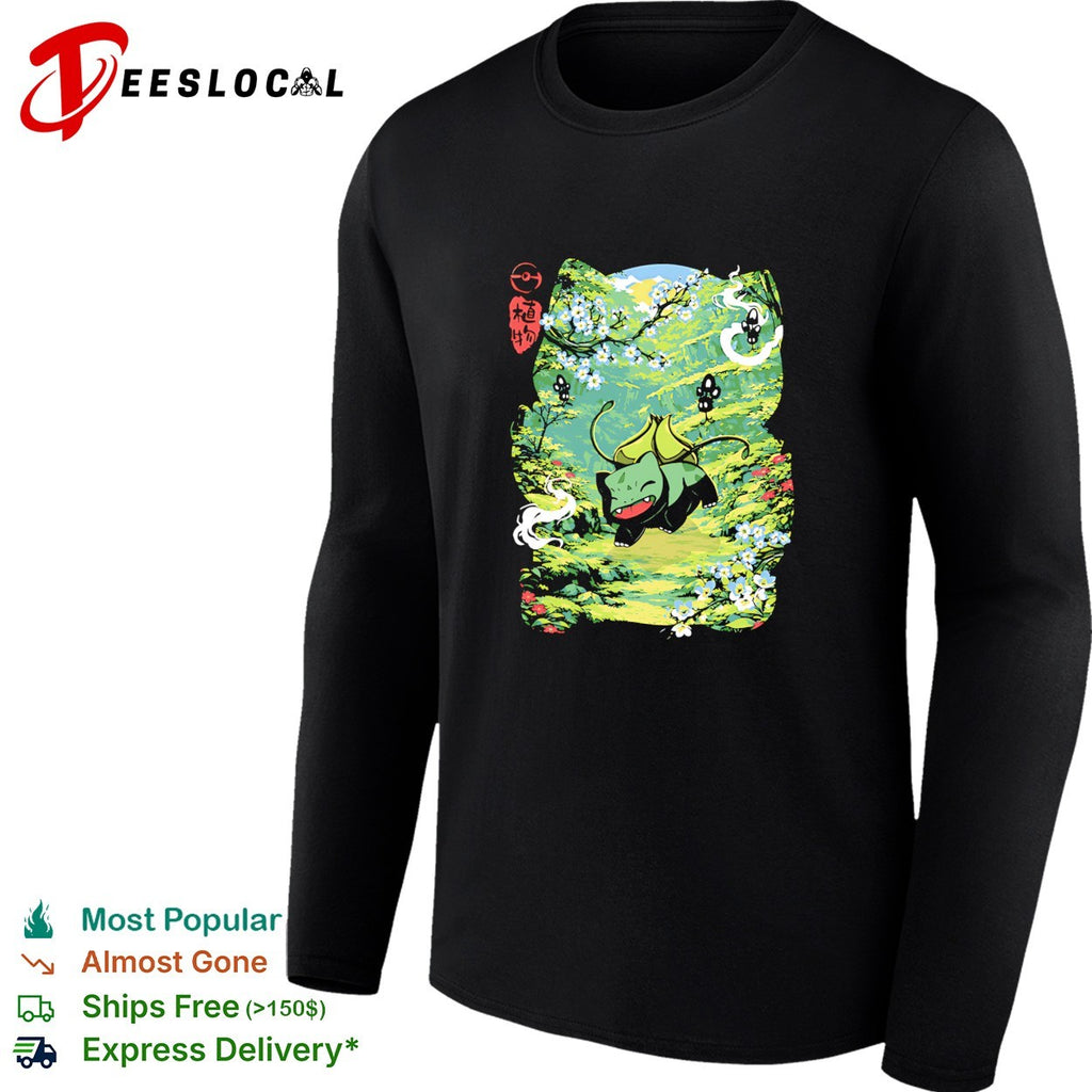 Bulbasaur Joy Among the Leaves vintage shirt