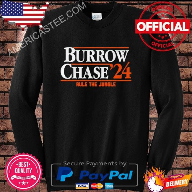 Burrow chase ’24 rule the jungle 2024 shirt
