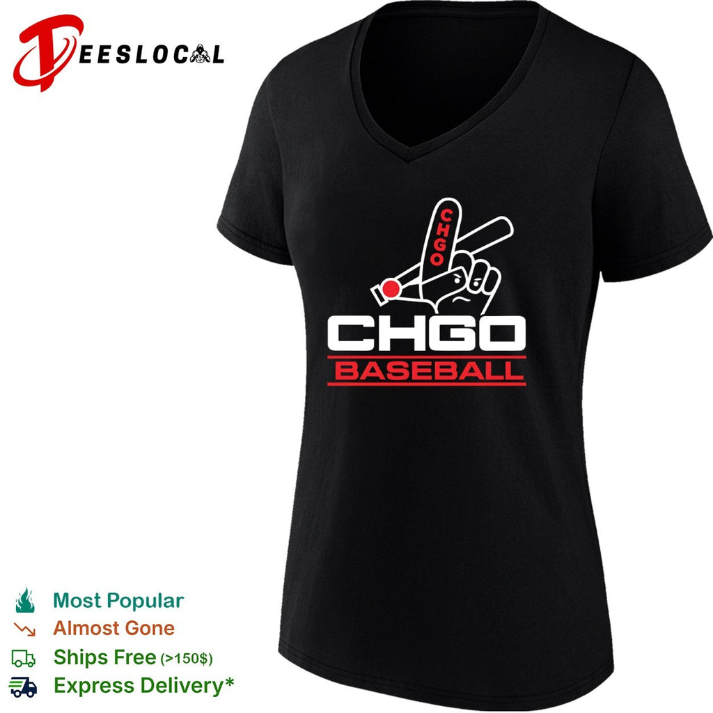 CHGO Baseball CHGO Logo Parody Chicago Sports shirt