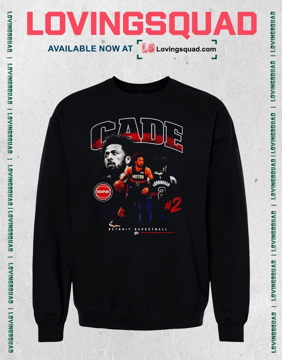 Cade Cunningham Detroit Pistons Basketball Player Hoopinc Shirt