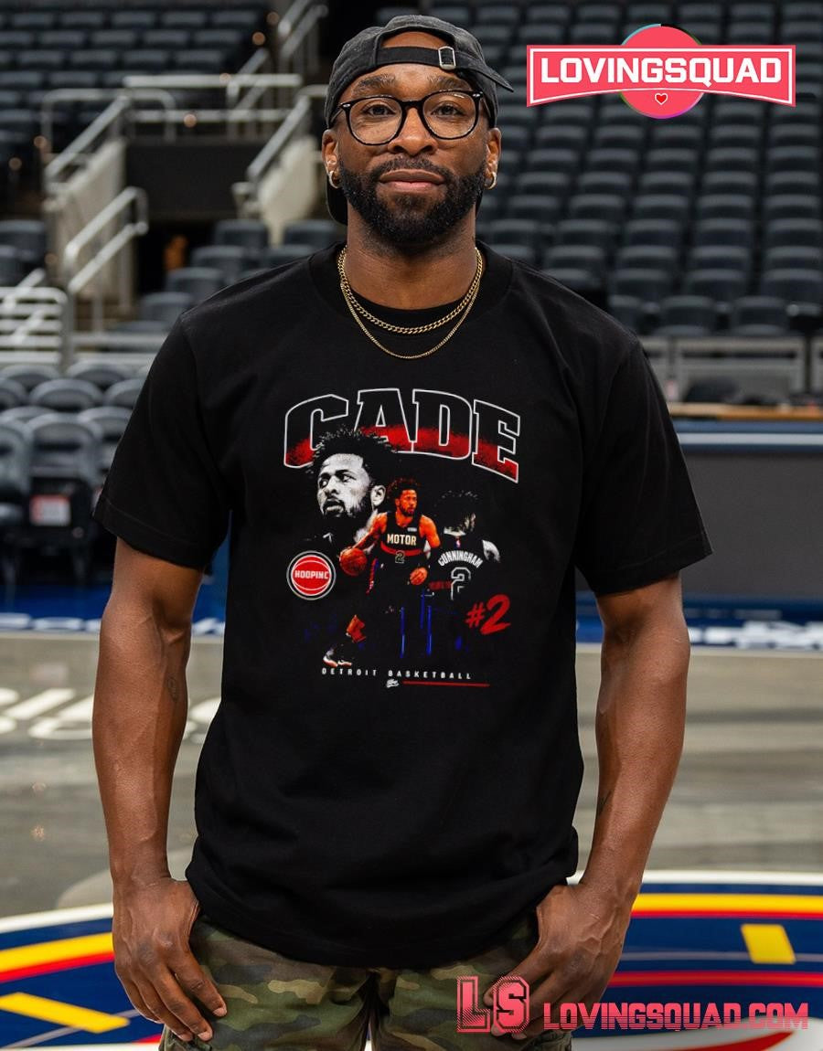 Cade Cunningham Detroit Pistons Basketball Player Hoopinc Shirt