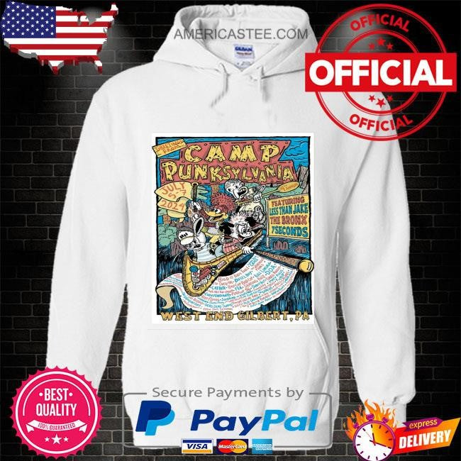 Camp punksylvania july 5-7 2024 west end in gilbert pa poster shirt