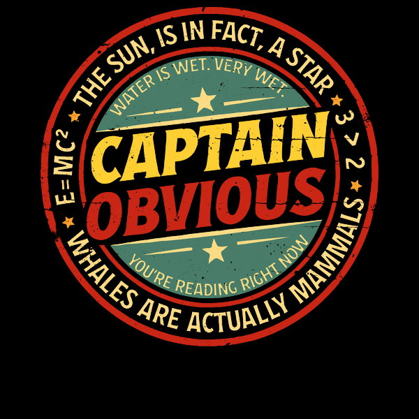 Captain Obvious