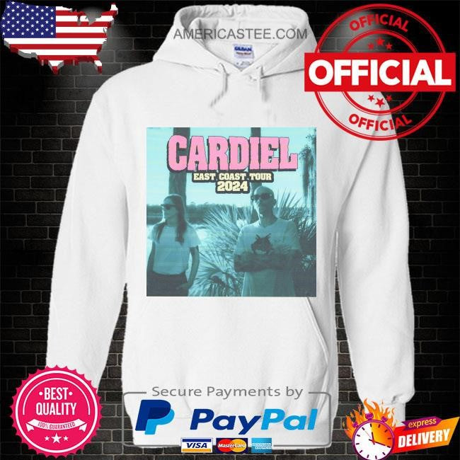 Cardiel east coast 2024 poster shirt