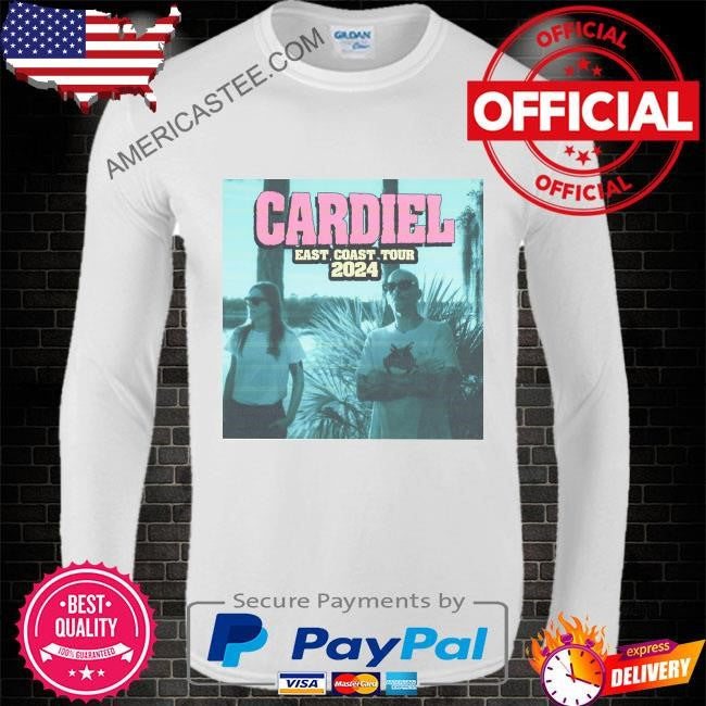 Cardiel east coast 2024 poster shirt