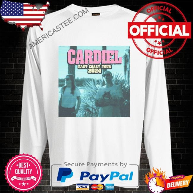 Cardiel east coast 2024 poster shirt