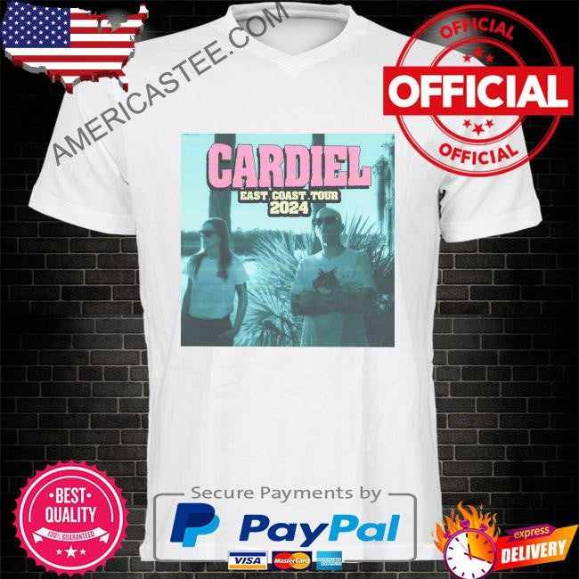 Cardiel east coast 2024 poster shirt