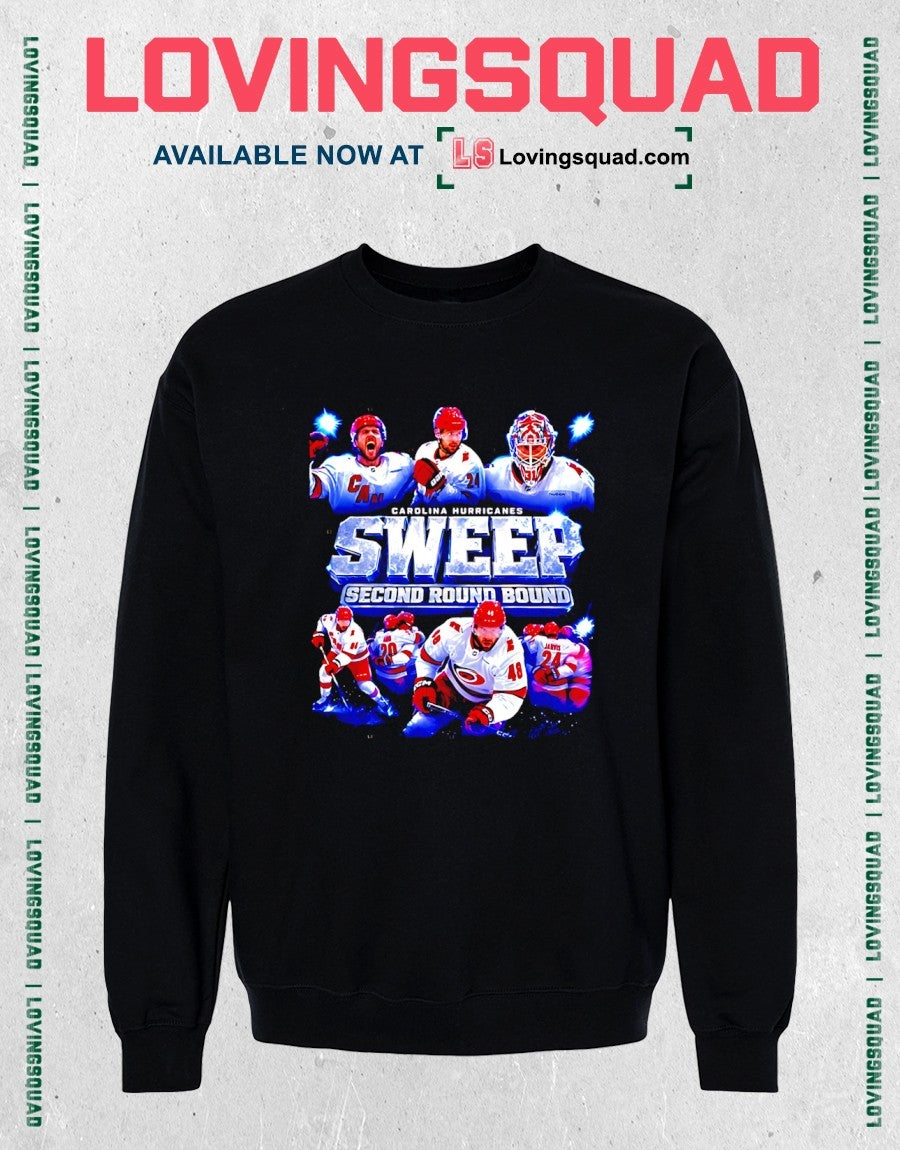 Carolina Hurricanes Sweep Second Round Stanley Cup 2026 shirt