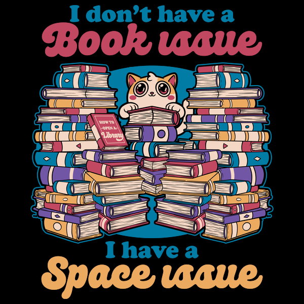 Cat Books Library Bookworm Pet