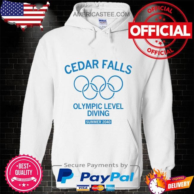 Cedar falls olympic level diving. summer 2040 shirt