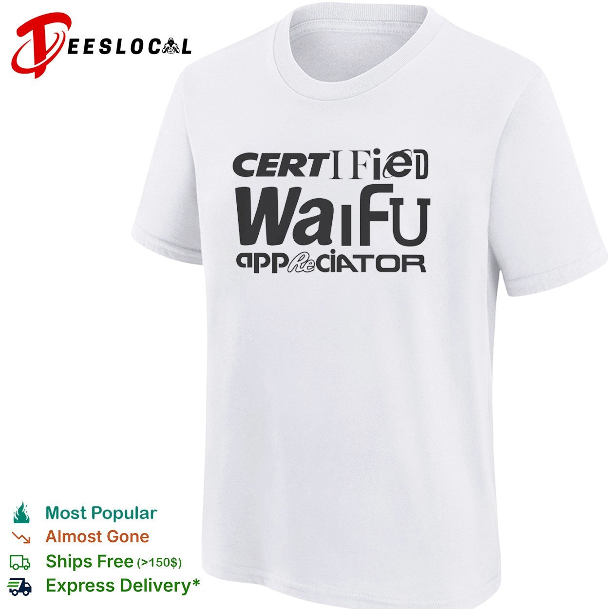 Certified Internet Explorer Waifu Appreciator Shirt