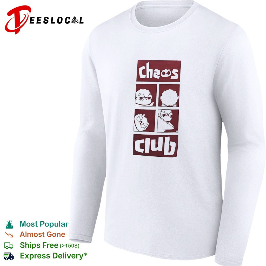 Chaos Club cartoon shirt