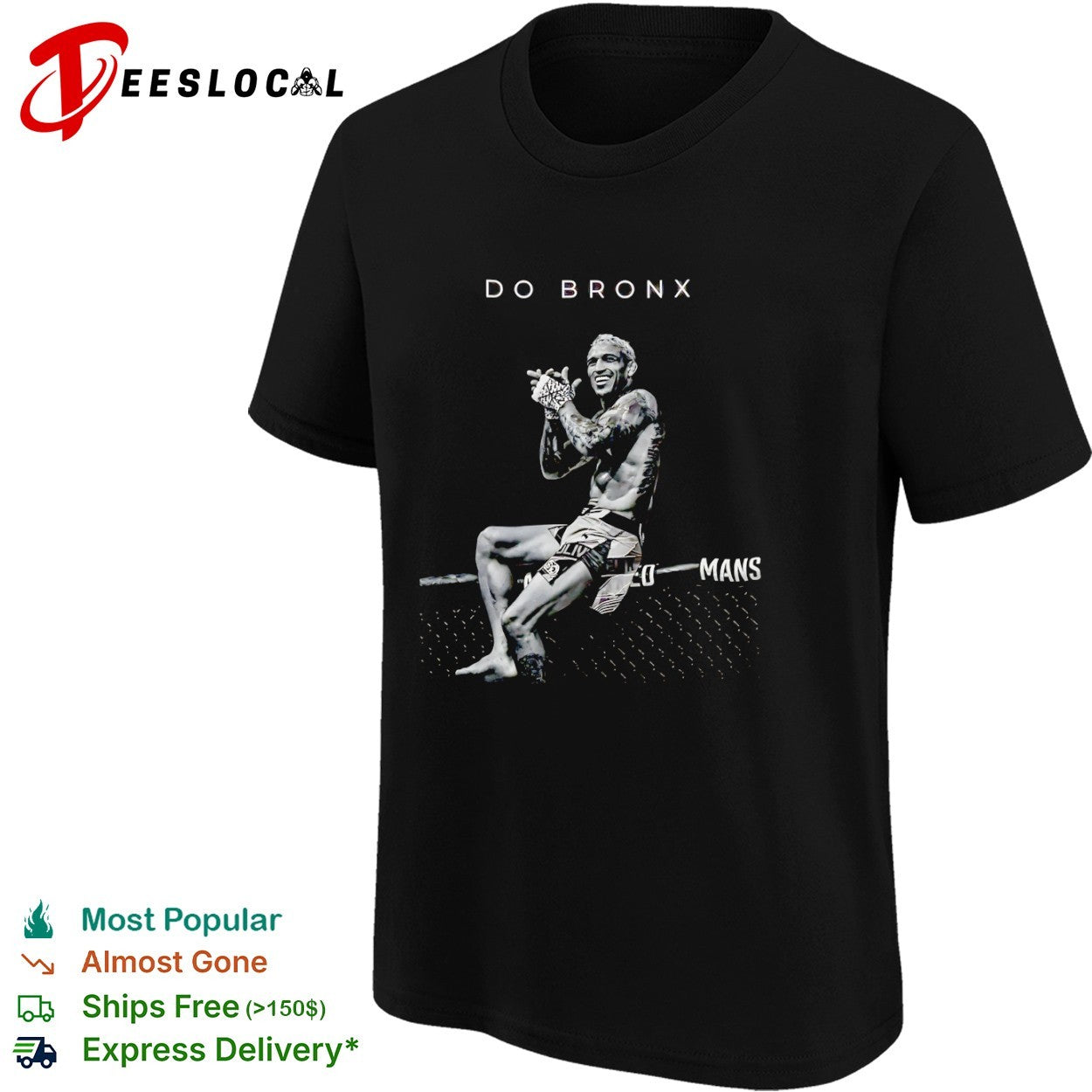 Charles Oliveira Do Bronx UFC MMA Fighter Mixed shirt