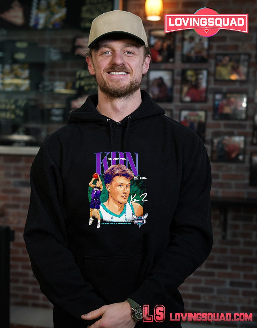 Charlotte Hornets Player Kon Knueppel Signature Shirt
