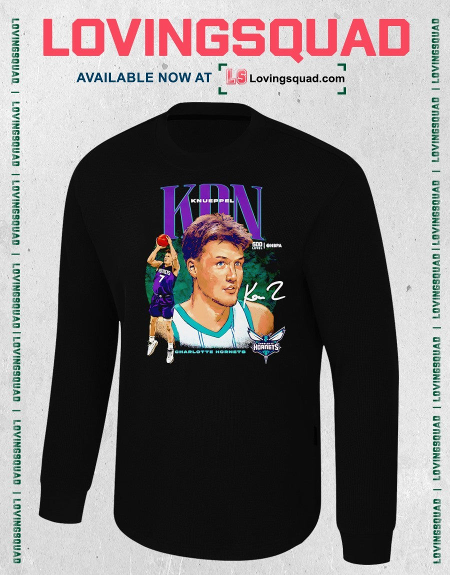 Charlotte Hornets Player Kon Knueppel Signature Shirt