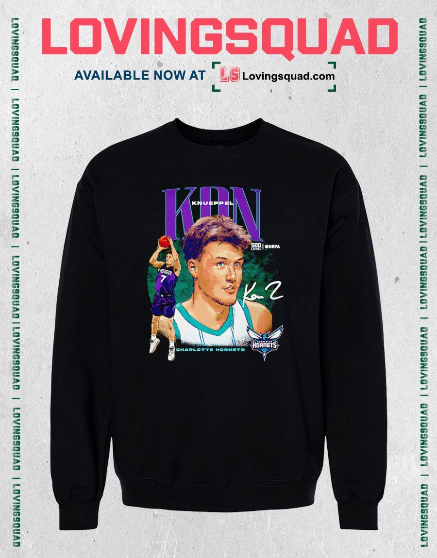Charlotte Hornets Player Kon Knueppel Signature Shirt