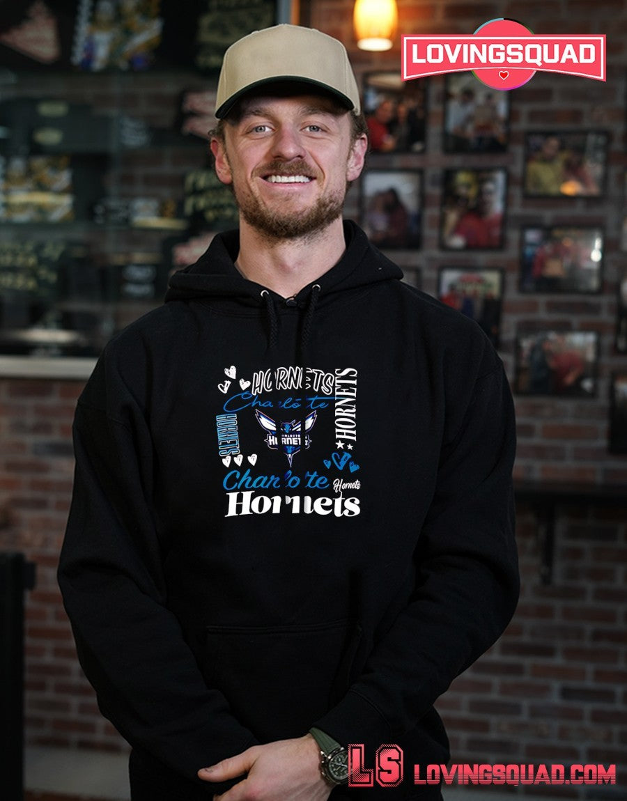 Charlotte Hornets Team Collage Graphic Shirt