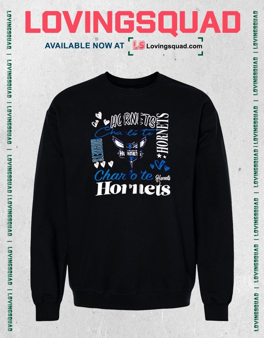 Charlotte Hornets Team Fleece Pullover Shirt