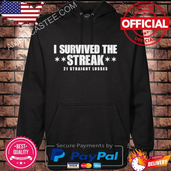 Chicago I survived the streak shirt