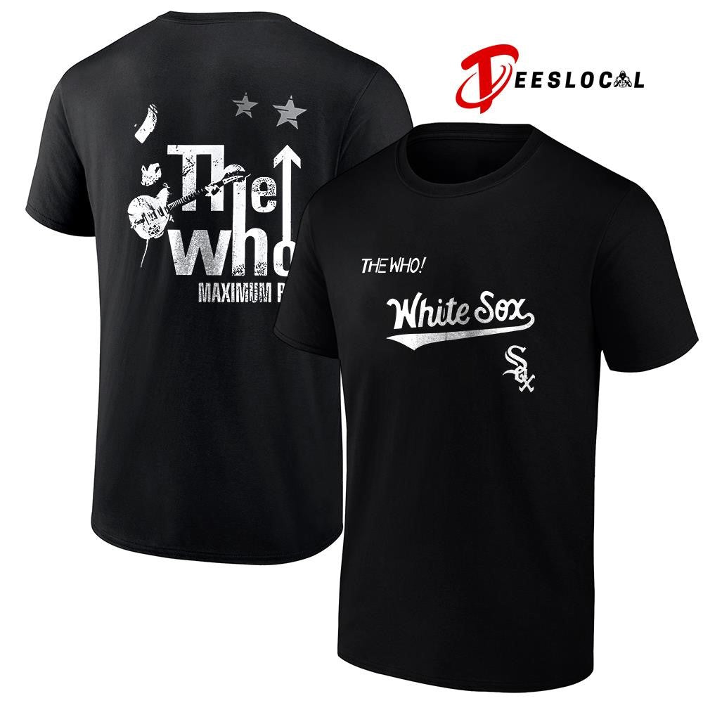 Chicago White Sox The Who Maximum R B North American Farewell tour graphic shirt