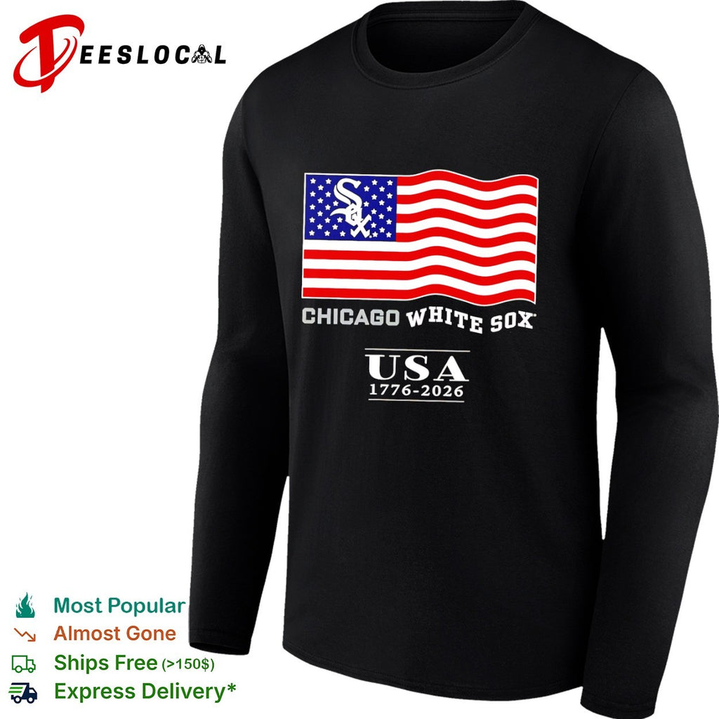 Chicago White Sox USA 1776 2026 American Flag Independence Day shirt