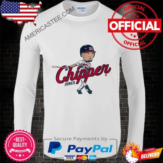 Chipper jones caricature shirt