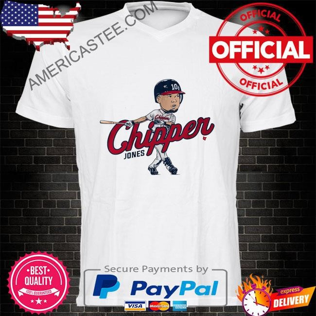 Chipper jones caricature shirt