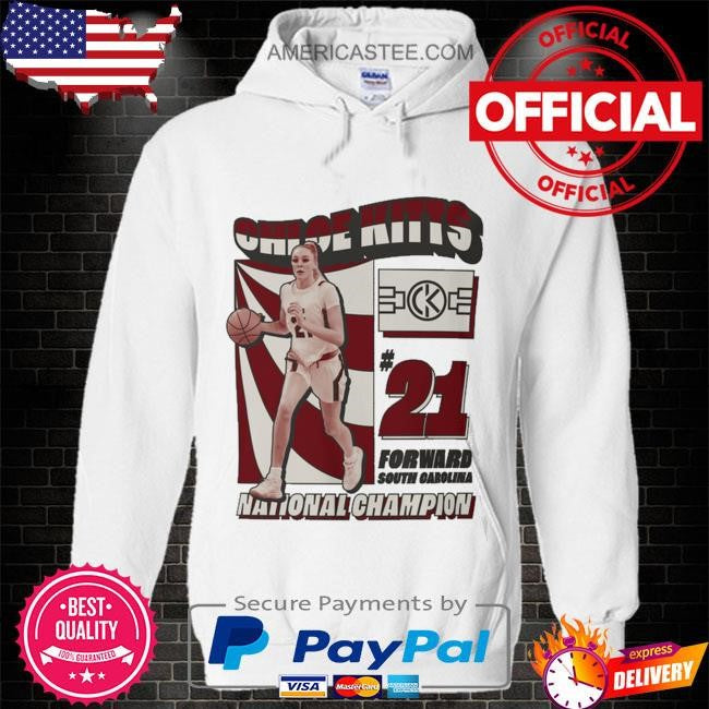 Chloe Kitts 21 Forward South Carolina National Champions shirt