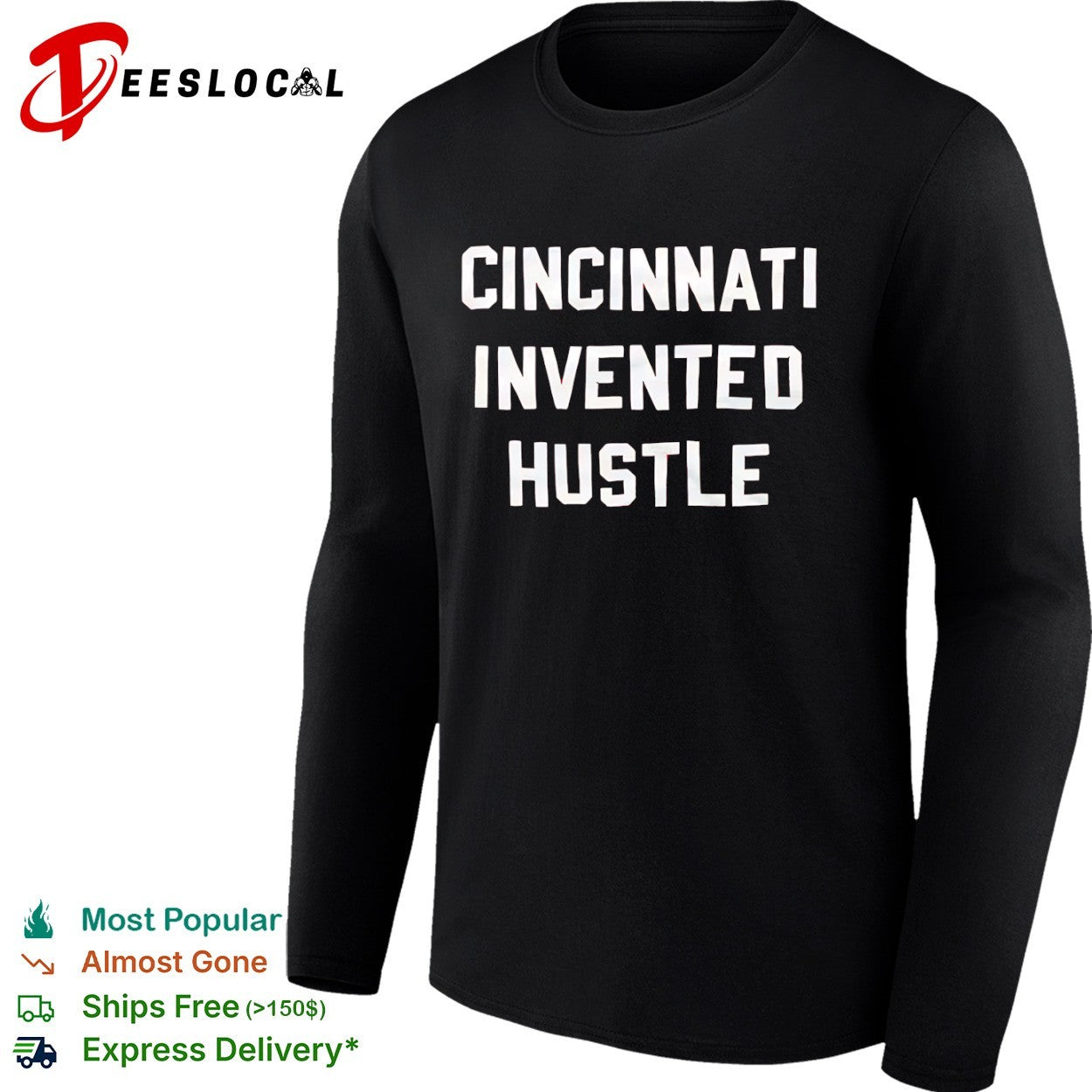 Cincinnati Invented Hustle Shirt