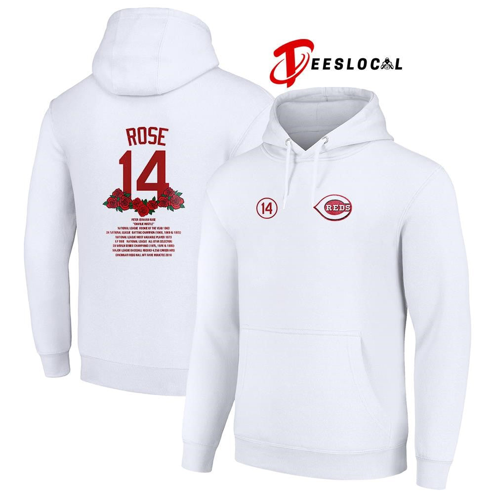 Cincinnati Reds x Snoop Dogg Postgame Rose name and number concert shirt