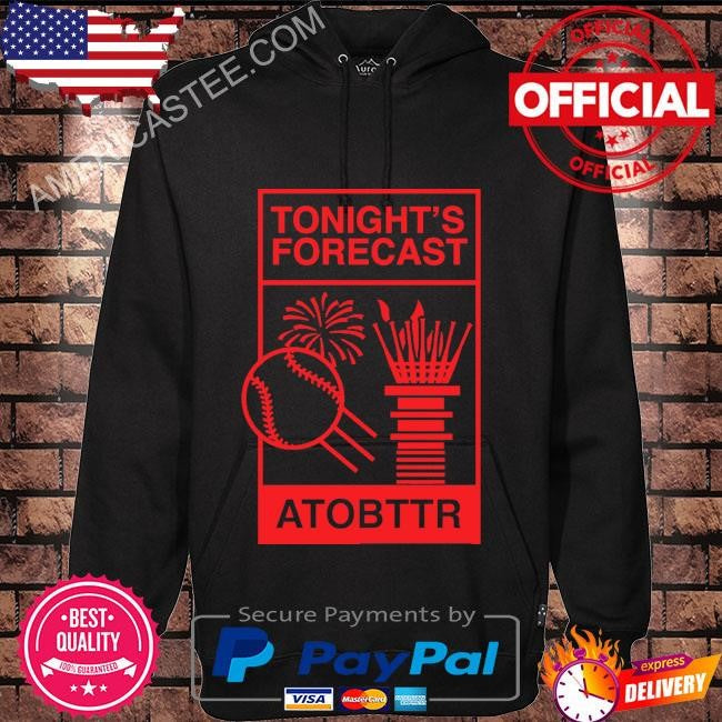 Cincinnati baseball weather report shirt