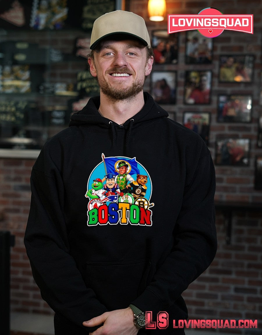 City Series Boston Mascots Graphic Shirt