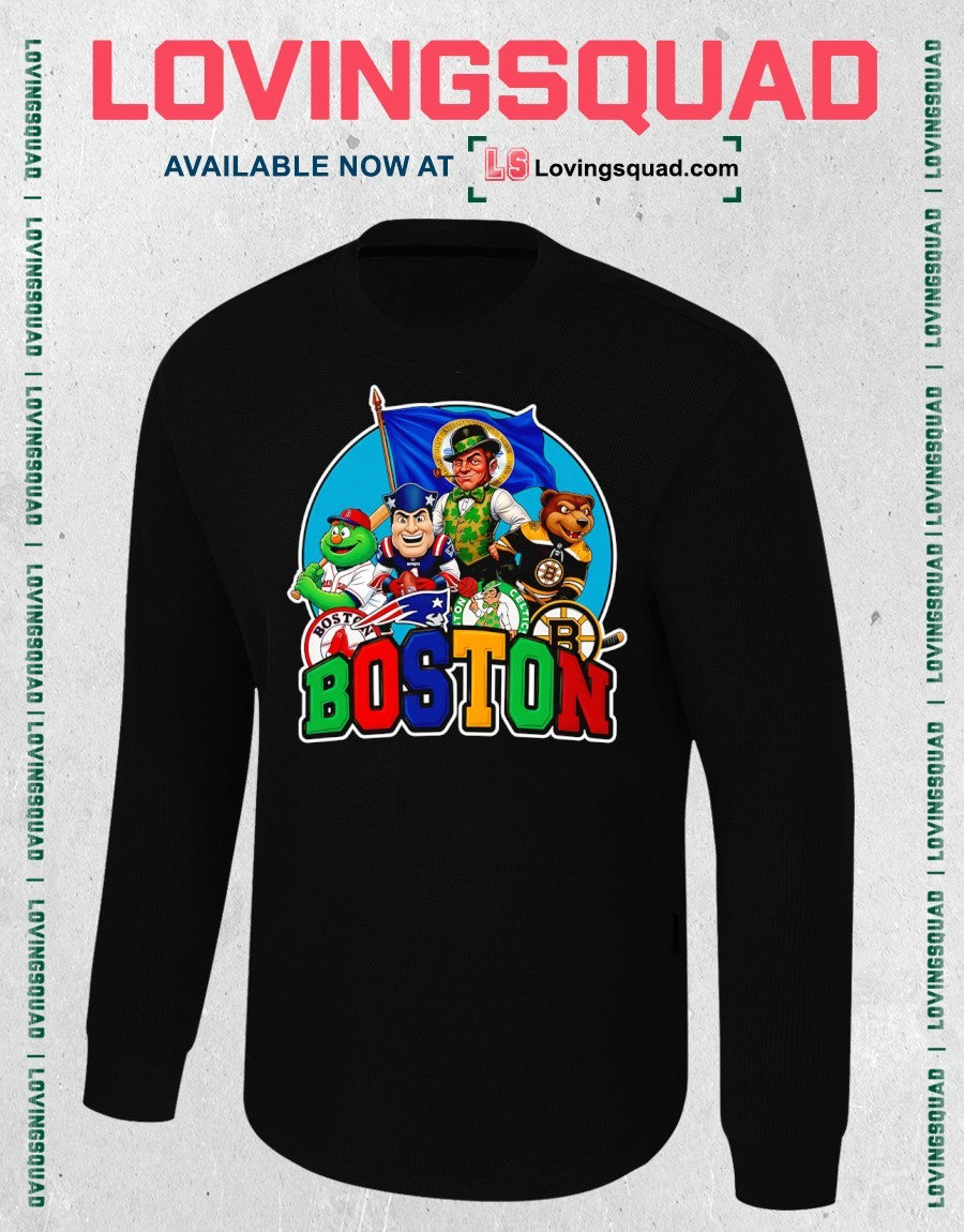 City Series Boston Mascots Graphic Shirt