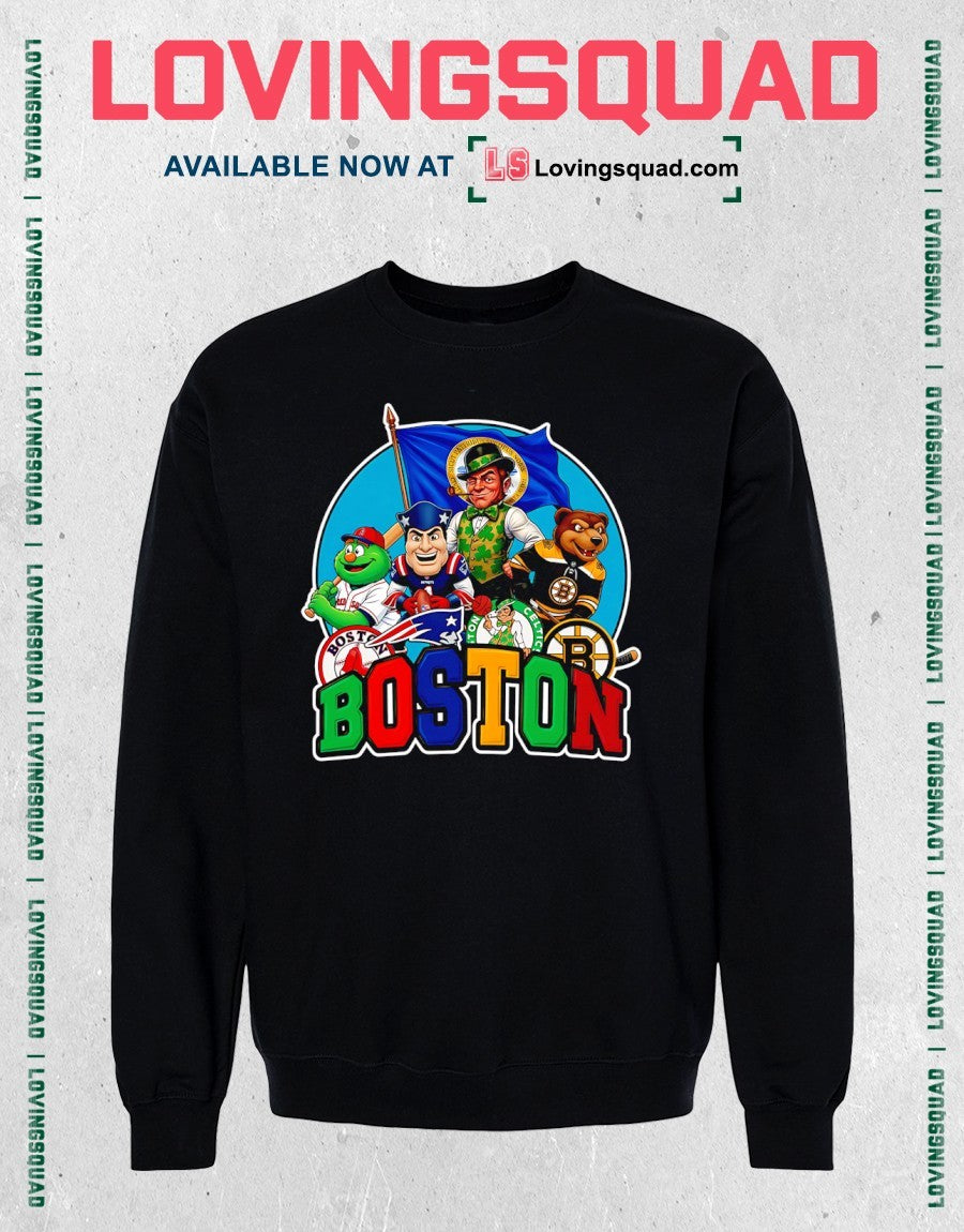 City Series Boston Mascots Graphic Shirt