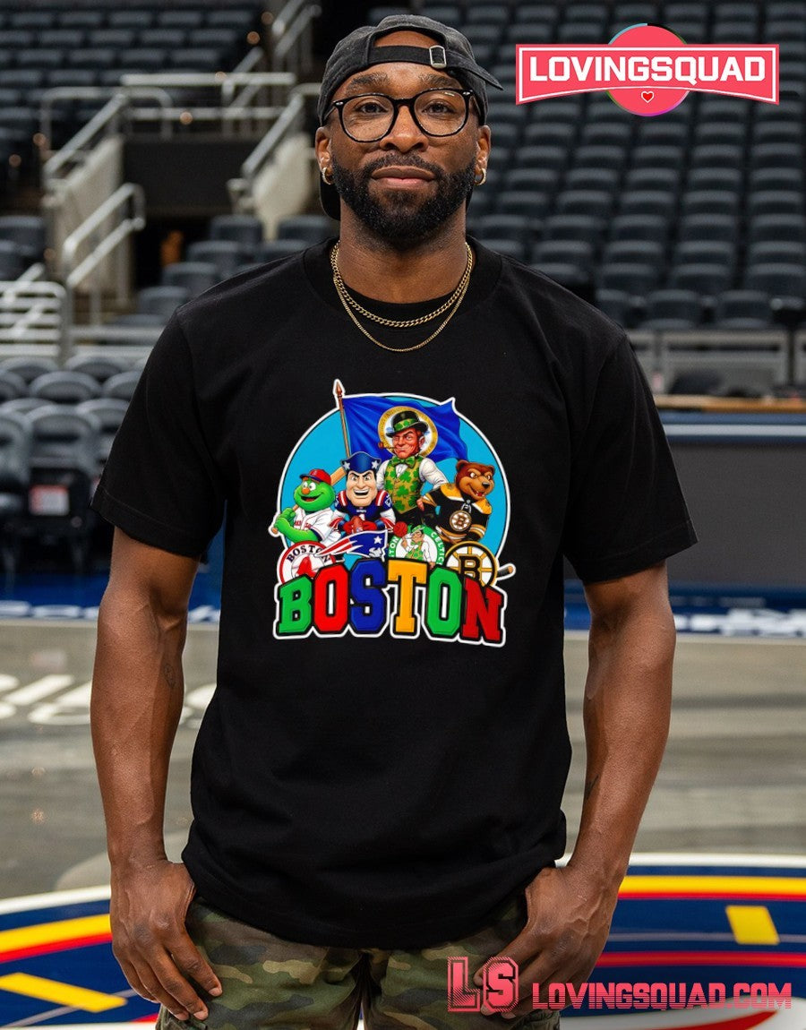 City Series Boston Mascots Graphic Shirt