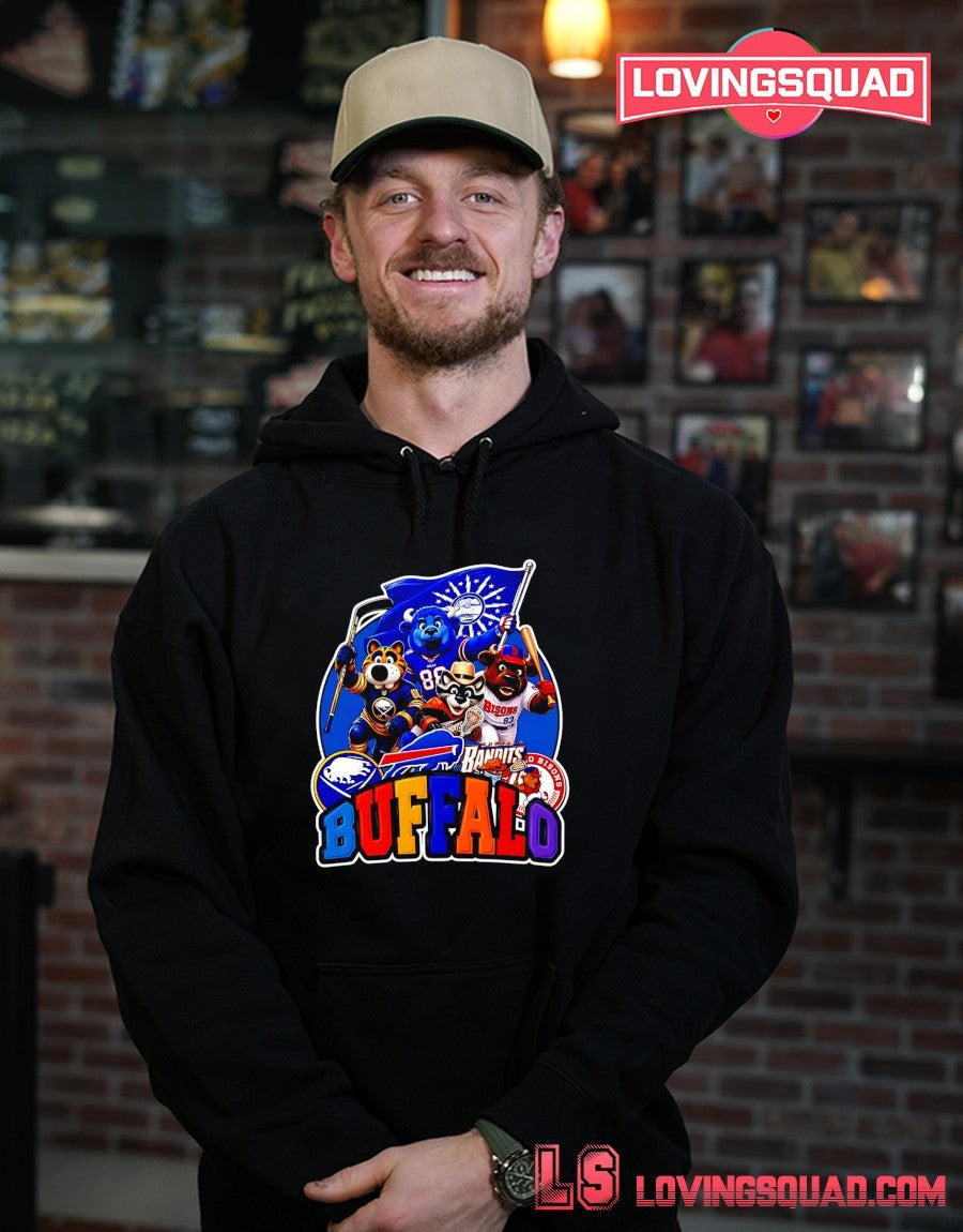 City Series Buffalo Mascots Graphic Shirt