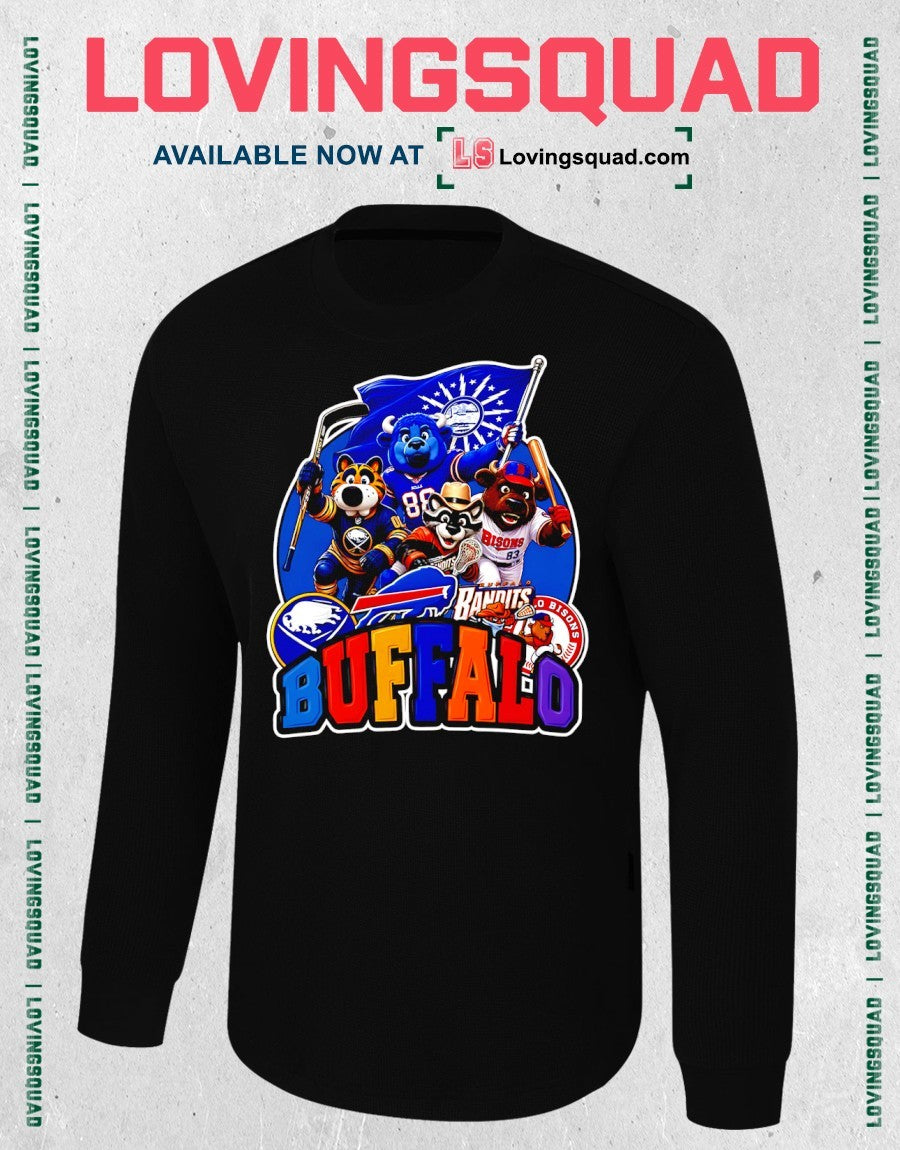 City Series Buffalo Mascots Graphic Shirt